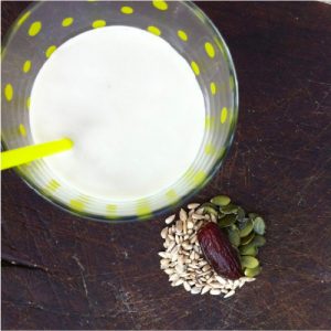 Recetas de leche de pipas