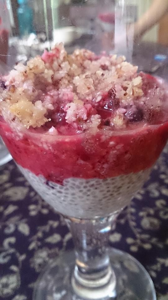 Receta vegana de pudding con leche de almendra casera